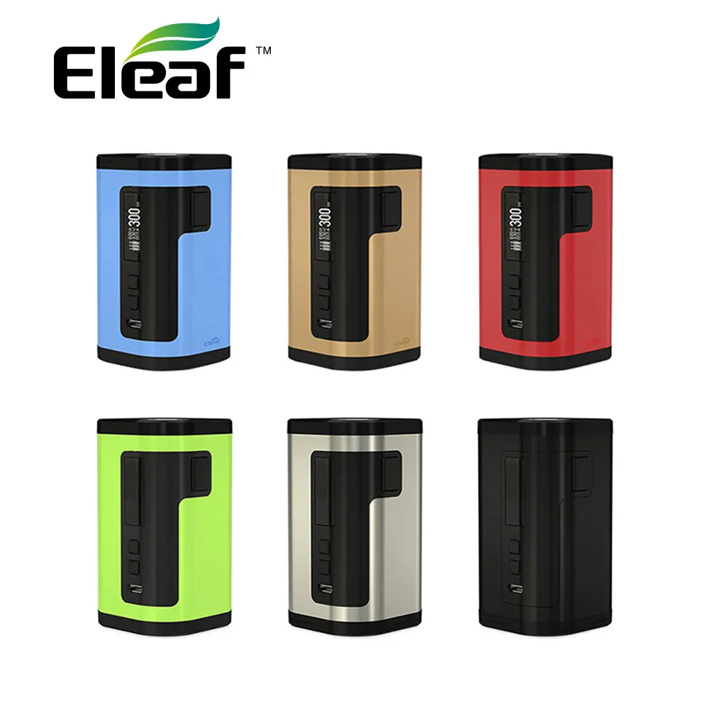 

300W Eleaf IStick Tria TC Box MOD Upgradable Firmware & 0.91-inch Display Power Bank Function E Cig Istick Mod No 18650 Battery