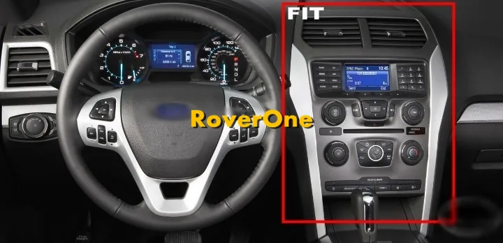 RoverOne Android 8,0 Автомобильная Мультимедийная система для Ford Explorer 2012+ Радио Стерео DVD gps навигация мультимедийный музыкальный проигрыватель PhoneLink