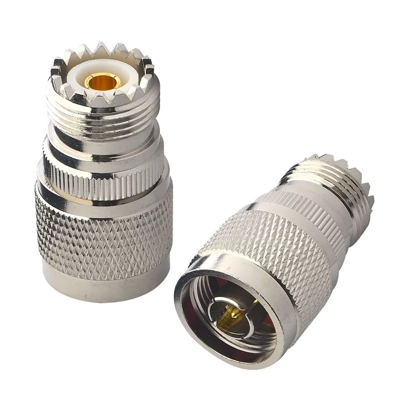 2 шт. RF коаксиальный переходник Coax SMA UHF N BNC комплект подключения к WiFi антенный
