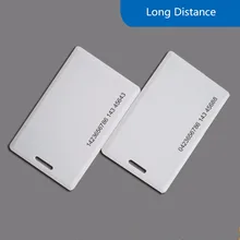 EM4200 125 кГц RFID карты раскладушки EM Толстые ID длинные средние расстояния доступа Управление карты