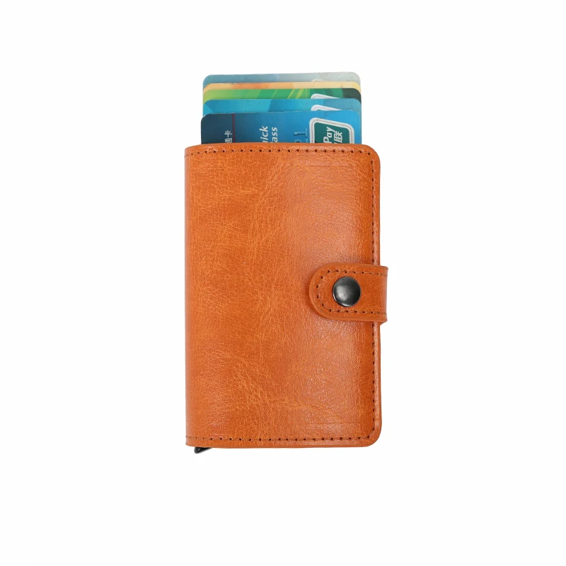 

Artmi Business Card Holder Holder RFID Aluminum Credit Card Automatic Pop-up Card Case