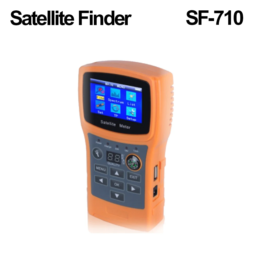 

2017 Digital Finder Satlink SF-710 Digital Satellite Finder SF710 Signal Meter Sat Dish Finder with DVB-S DVB-S2 VS 700