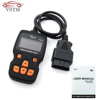 

Professional For VGATE VS890S Code Card Reader Car Diagnostic Scanner OBD2 Can Car BUS Fault Reader Tool Supports Multi-language