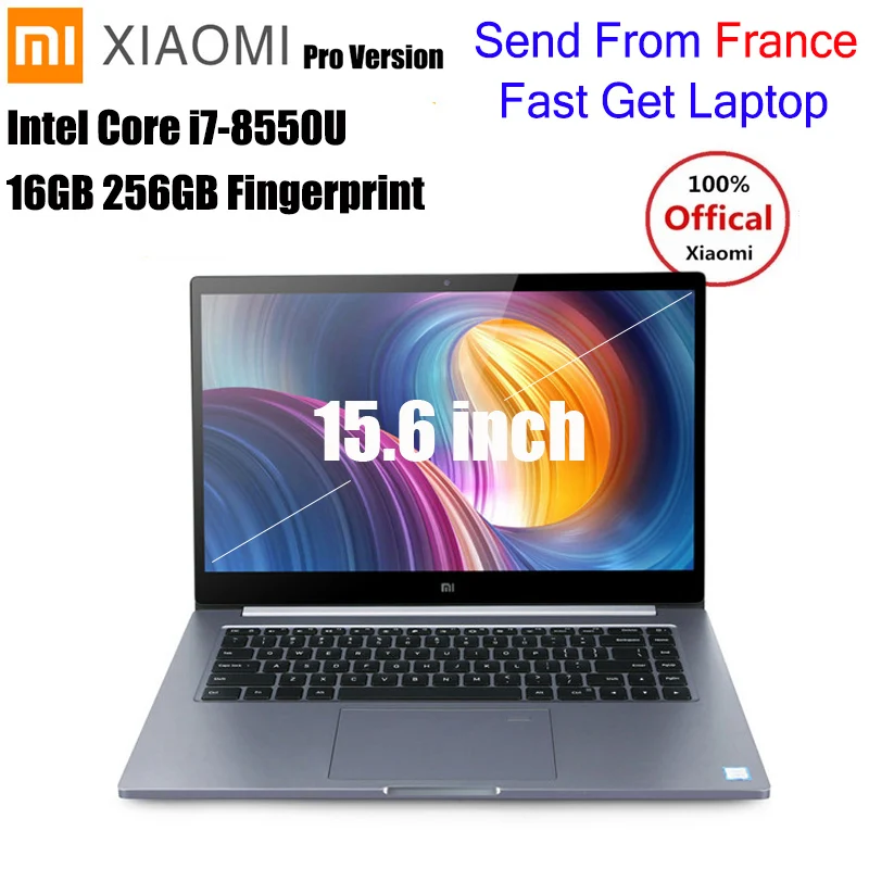 

2019 Xiaomi Mi Laptop Notebook Pro 15.6'' Windows10 Intel Quad Core I5/I7 16GB 256GB Fingerprint ID NVIDIA MX250 Gaming Laptop