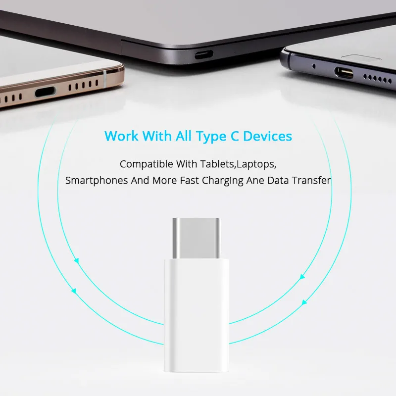 10 шт./5 шт. адаптер Type C с разъемом папа на Micro USB мама OTG поддержкой синхронизации