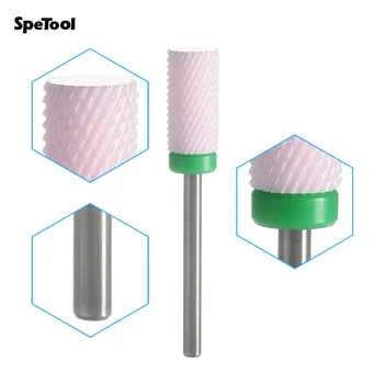 

SpeTool Zirconia Ceramic Nail Bits For Electric Nail Drill Machine Dentist Drill Bit For Dental Laboratory Rotary Burr Cutting