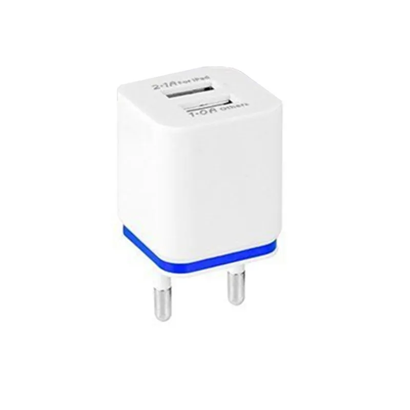 phone charger Universal US/EU Plug 2 Ports USB Wall Charger Portable Travel Adapter for iPhone Samsung iPad Smart Phone 65w charger phone