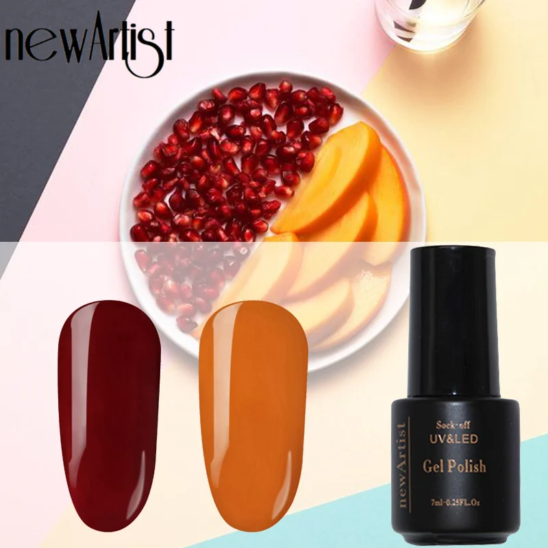 newArtist Winter Fall Nail Color Polish Gel Semi permanent ...
