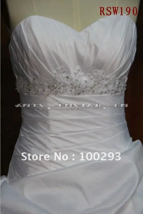 RSW190 милые Пышные свадебные платья с таттетой свадебные платья