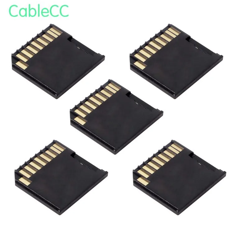 Cablecc Low Profile Micro TF to SD Card Kit Mini Adapter for Storage Macbook Air