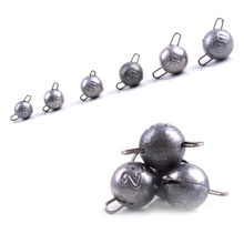 10pcs 2g 3g 4g 5g 8g 10g metal Jig lead head Bullet Weight Match crank hook Sinker Soft Lure Fishing tackle accessories pesca aoclu bared no painting jig head lead sinker weights shots with lock pin 10pcs lot from 2g to 21g for soft lure jigging