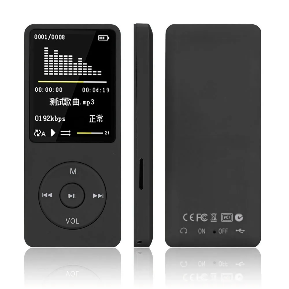 CARPRIE 8 ГБ 70 часов воспроизведения MP3 без потерь звук музыкальный плеер fm рекордер TF
