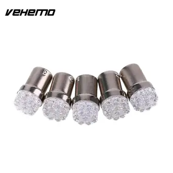 

Vehemo 5Pcs R5W BA15S P21W 1156 9led Car Signal Light Bulb Lighting LED Lamp Auto Universal Durable