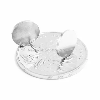 

50pcs Strong Round Dia 10mm x 1mm N35 Rare Earth Neodymium Magnet Art Craft Fridge 10x1mm
