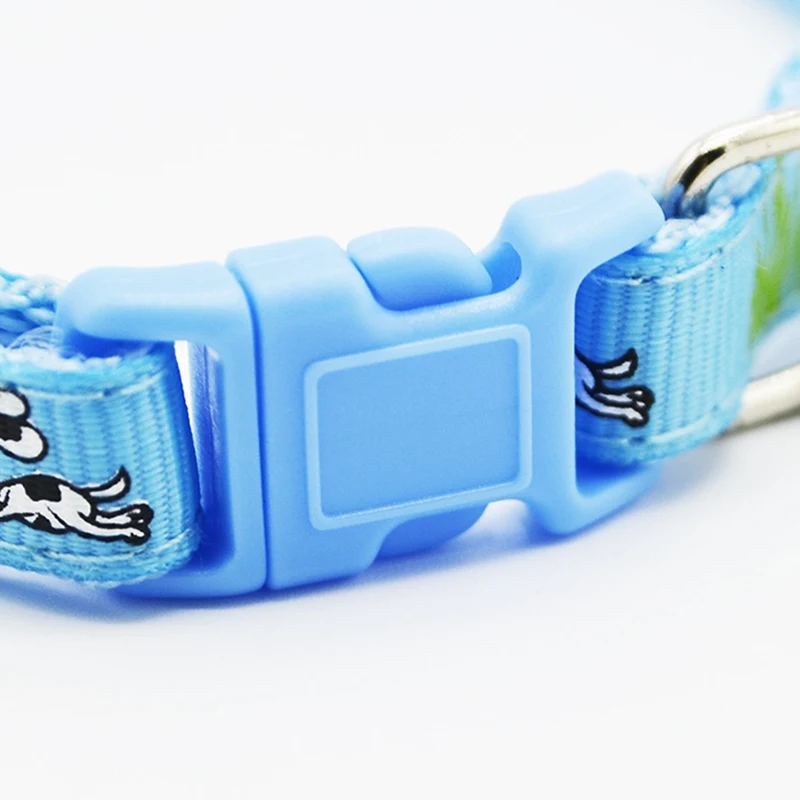 Pet Products Dog Collars For Small Large Big Dogs Nylon Cat Puppy Dogs Collar Supplies Dog-Collar Harness Leash Accessories (5)