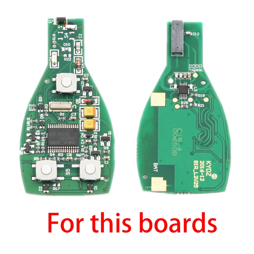 WhatsKey 3 кнопки 433 MHz умный дистанционный ключ для Mercedes Benz 2000 + NEC & BGA Тип замена чипа
