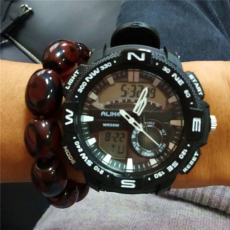 waterproof watch with countdown timer