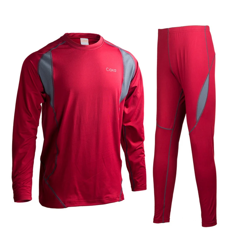 Men Winter Sports Cycling Base Layers POLARTEC Thermal Underwear Men For Ski/Hiking/Snowboardin