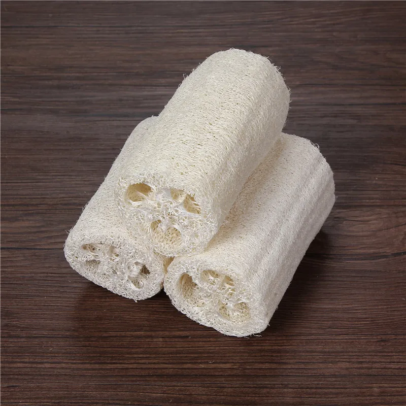 

DINIWELL Bath Body Shower Sponge Scrubber Natural Loofah Bathing Massage Body Sponge Scrubber For Kitchen Cleaning