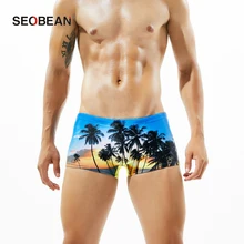 Для мужчин s print Плавание трусы мужской серфинг доска Плавание носить сексуальное Шорты Для мужчин Плавание ming шорты-боксеры Мужские Шорты для купания серфинга Шорты мужской Плавание костюм