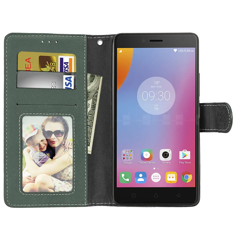 Для lenovo K6 Note чехол LL чехол-подставка для lenovo K6 Note флип-чехол из искусственной кожи для lenovo K6 Note 5,5 ''Сумки для lenovo K6 note