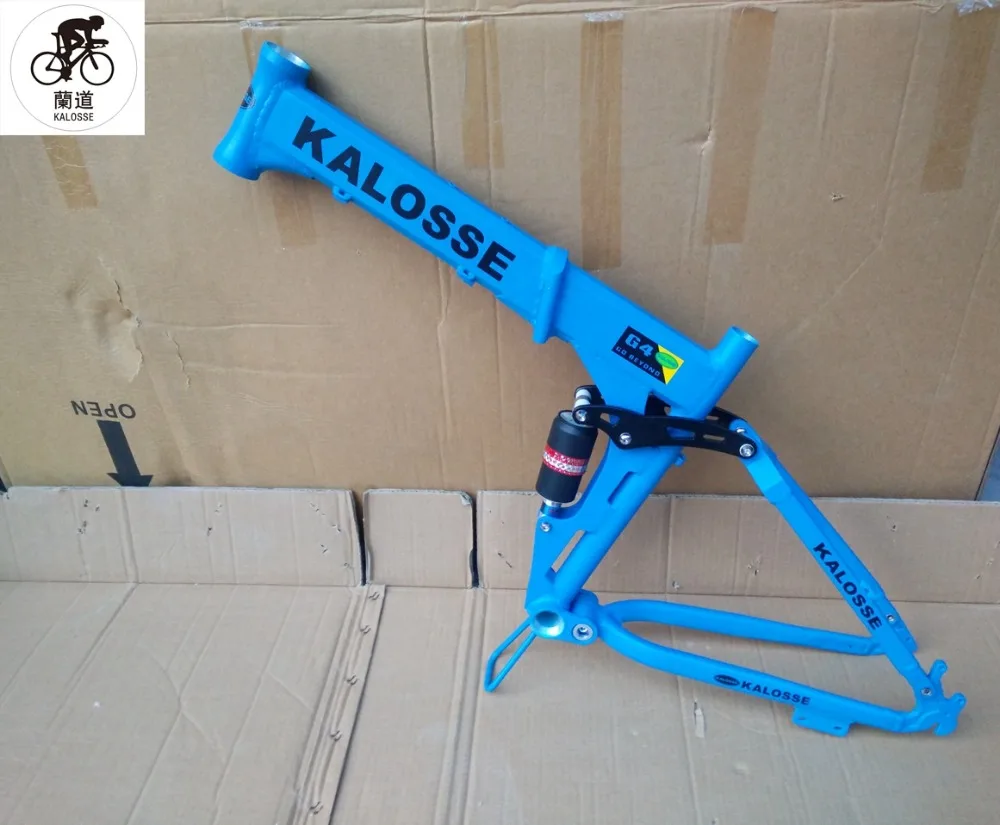 Flash Deal Kalosse Soft-tail  frame   Bicycle  parts   Mountain bike frame  DIY  colors   26*17 inch   aluminum alloy 10