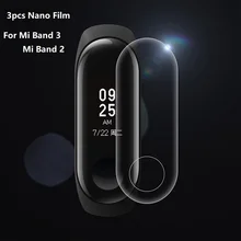 

3pcs Mi Band 3 Screen Protector for Xiaomi Mi Band 3 2 Protective Film Full Cover on for Xiaomi Mi Band 3 Screen Protector Foil