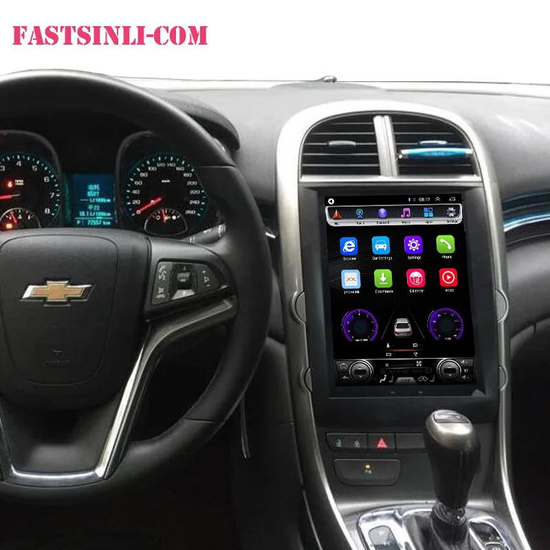 CarPlay автомобильный Android8.1 мультимедийный плеер радио для Chevrolet Malibu 2010- gps навигация вертикальный экран