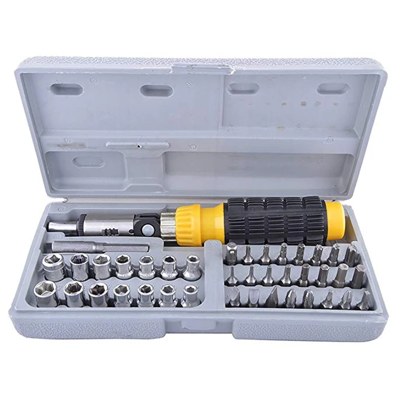 KALAIDUN Ratcheting Wrench Screwdriver Set Precision Multifunction Bit Kit Magnetic Portable Rotating Household Repair Hand Tool8