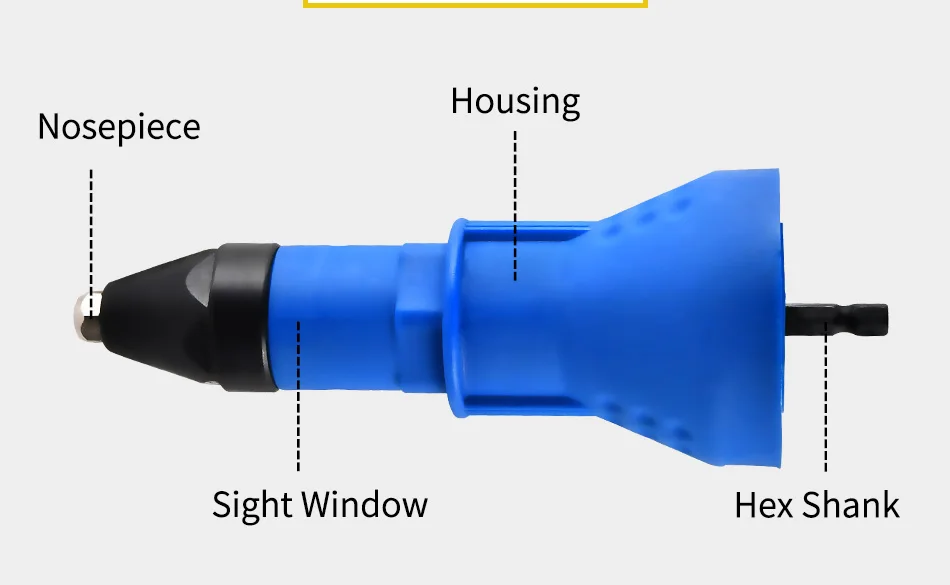 Электрический пневматический пистолет беспроводные клепки Дрель адаптер инструмент для заклепок вставить гайка инструмент клепки Дрель