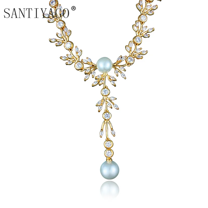 

Wedding Engafement Necklace Multiple Layer Freshwater Pearl Necklace For Women Chunky Statement Fashion Bridal Necklace Jewelry