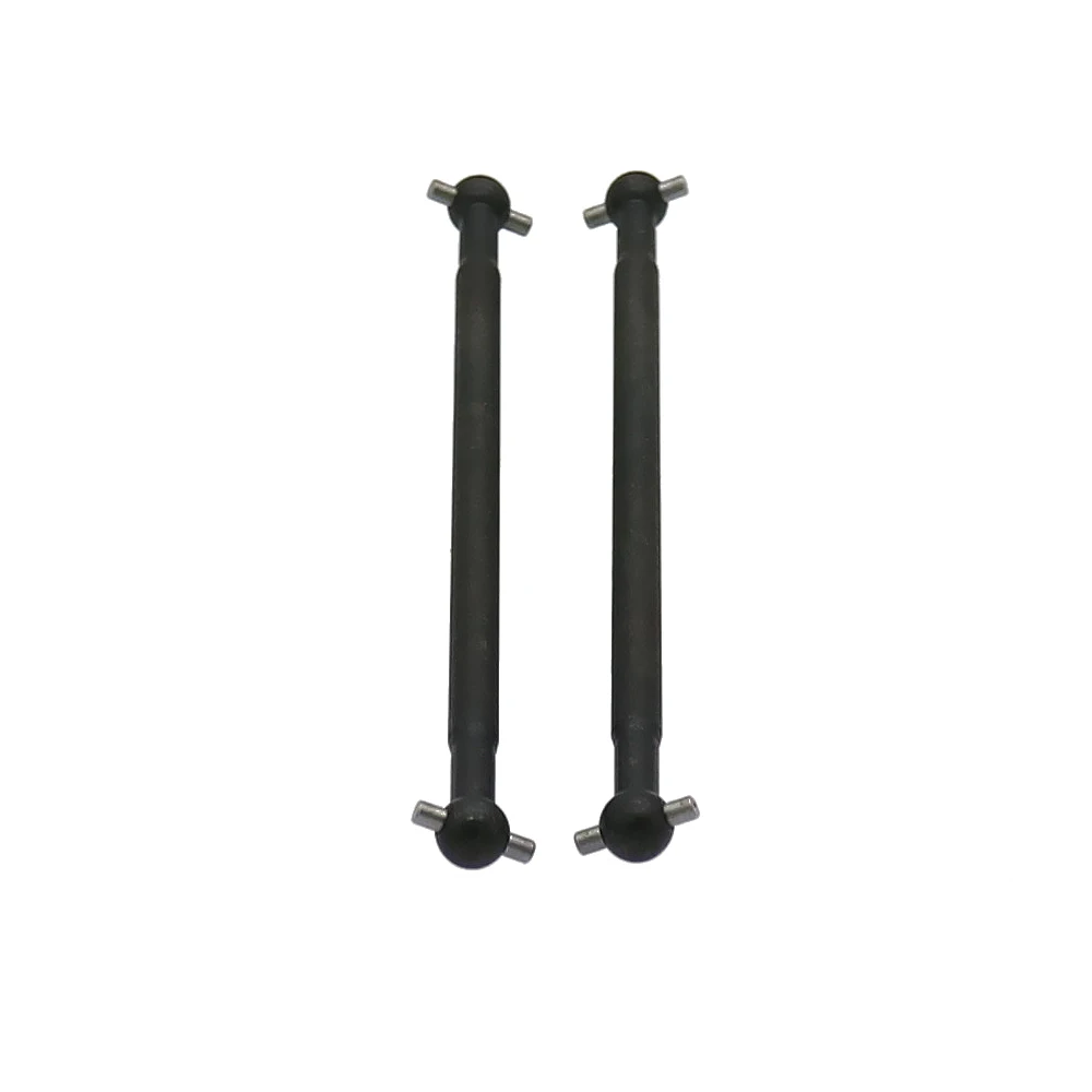 

RCAWD 89.6mm Black Iron Silver #45 Steel New Heavy Duty Drive Shaft Dogbone For 1/10 RC Car HPI Bullet 3.0 Flux MT/ST