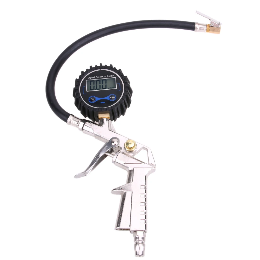 Newest LCD Digital Tire Pressure Gauge For Inflated Deflated Tire Repair Tools Pressure Gun