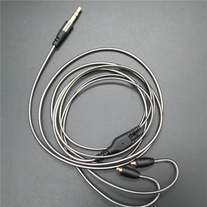 DIY ie800 кабель для наушников один кристалл медные провода, 14 ядро X4 high-end кабель для наушников mmcx