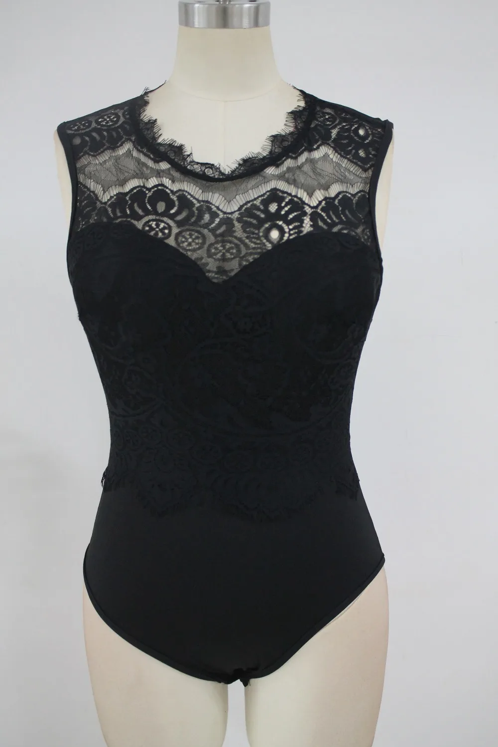 Dear-Lover Bodysuit Women Sexy Black Lace High Neck Cut Out Back Bodycon Jumpsuits Romper Combinaison Shorts Playsuits LC32050 Dear-Lover Bodysuit Women Sexy Black Lace High Neck Cut Out Back Bodycon Jumpsuits Romper Combinaison Shorts Playsuits LC32050