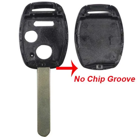 European Style Honda remote key shell 3 Button No Groove (15)-1