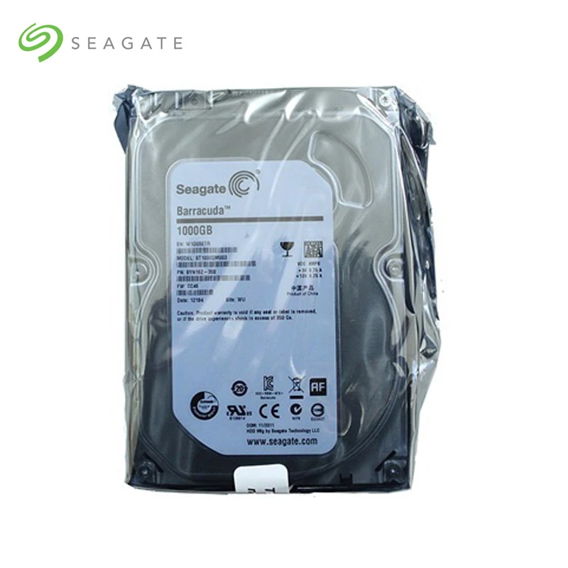 original Seagate ST1000DM003 1TB Capacity Internal HDD 3.5 Inch SATA 3.0 64MB Cache 7200 RPM Hard Drive Disk For Desktop PC