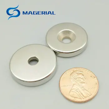 

1 pack NdFeB Magnet about Dia. 20x5 mm thick M5 0.79'' Countersunk Screw Hole Grade N42 Neodymium Rare Earth Permanent Magnet