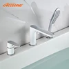 Accoona Bathtub Faucet Waterfall Faucet Bath Tub Mixer Deck Mounted Tub Split Body Bathroom Faucets Mixer Robinet Baig A6519 ► Photo 1/6