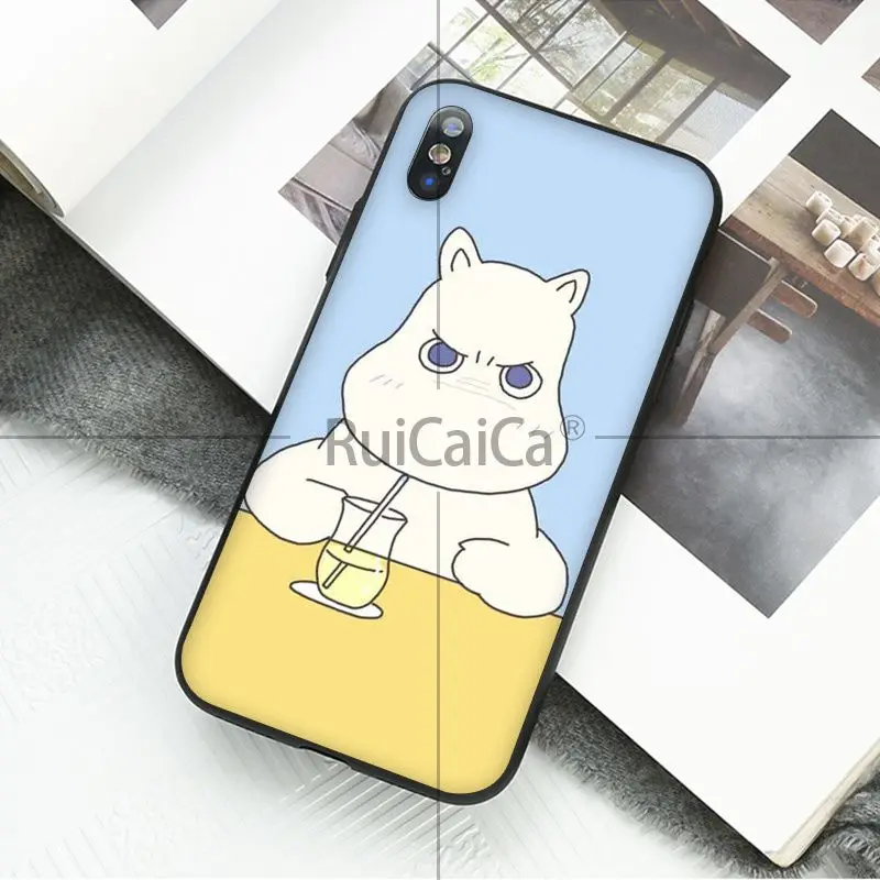 Moonmin Hippo Cute animal cartoon