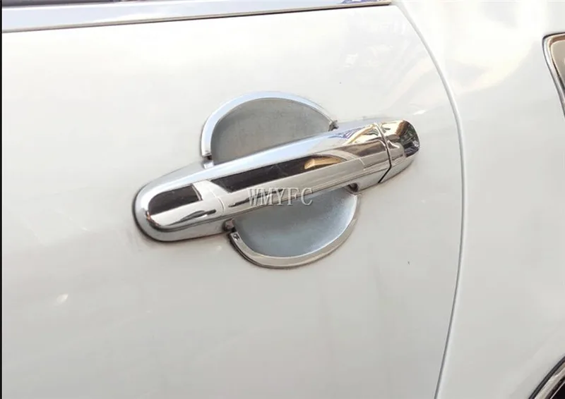 For Toyota RAV4 5 Door 2006 2007 2008 2009 2010 2011 2012 Chrome door handle+ Cup Bowl covers with Smart Buttons