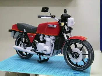 

Kawasaki Z130 3D Paper Model Motorcycle Vehicle Length 30cm Handmade Toy