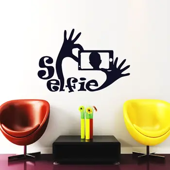 

Selfie Wall Decals Photo Decal Vinyl Sticker Photo Studio Mural Home Decor