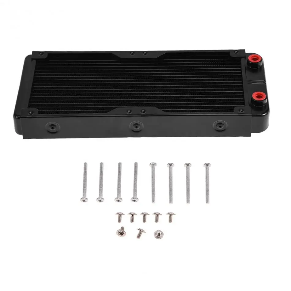 240MM Aluminum Computer Ra/diator Water Cooling Cooler 18