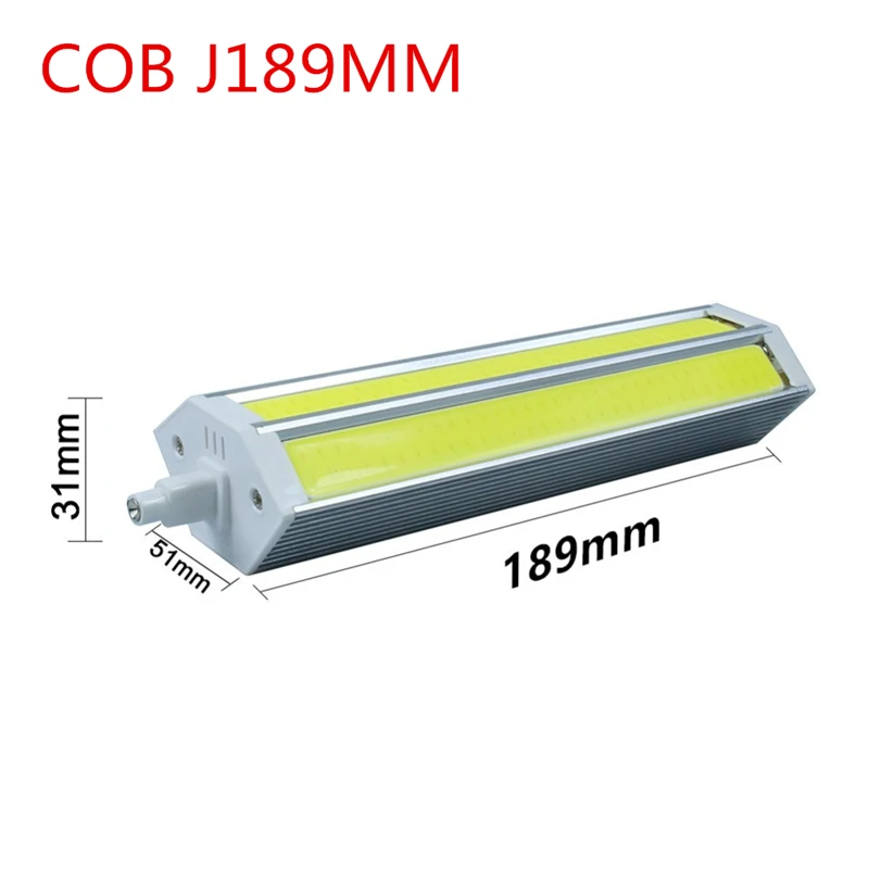 R7S COB Led лампа Затемняющая светильник SMD 10 Вт 15 Вт 20 Вт 25 Вт AC85V-265V лампада лампа J78 мм j118мм j135мм j189мм Замена галогенный прожектор светильник