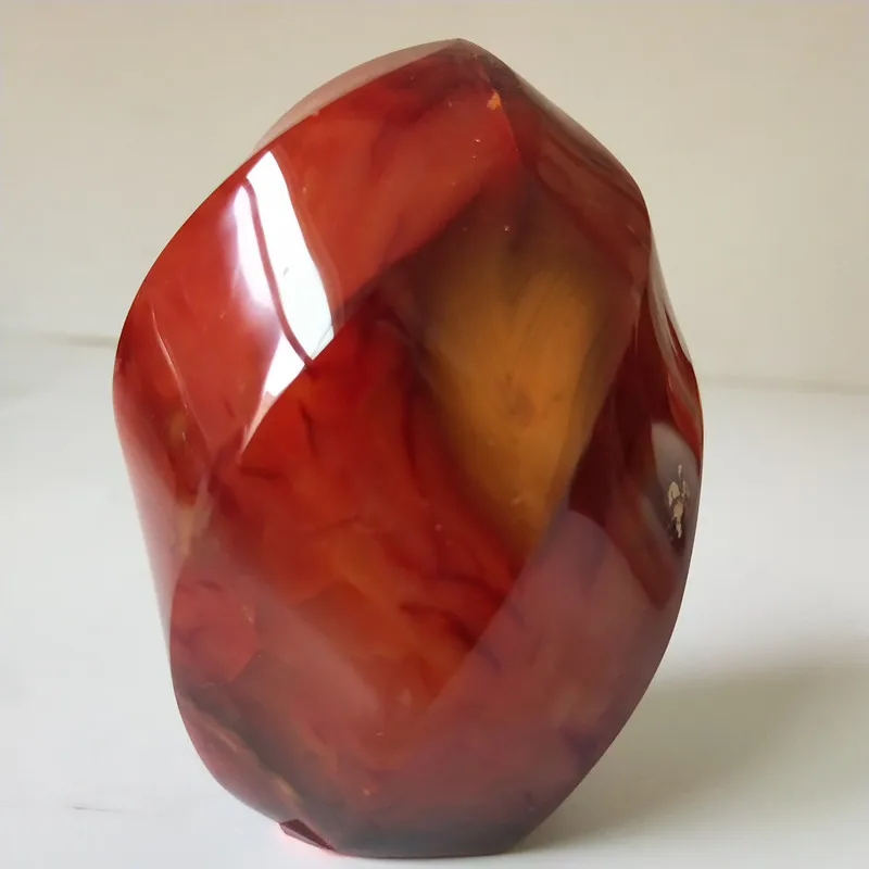 Натуральный красный агат Кристалл пламя мини камень минеральный образец пламя украшение дома целебные камни