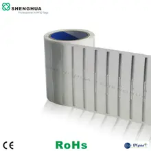 4000 шт. SH-I0201 129*9 мм Лучшая цена стандарт ISO UHF LIBRARY TAG LABELRFID пассивная Library Tag для контроля доступа