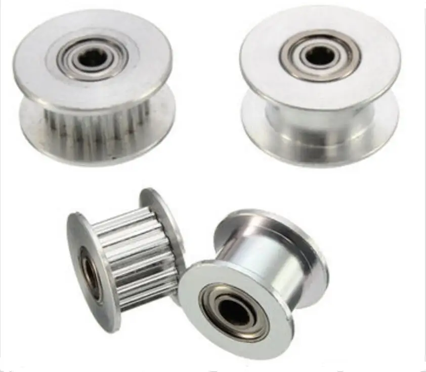 

KuaiJieWei 3D printer Store 16T/20T GT2 Aluminum Timing Pulley With/Without Tooth For DIY 3D Printer - A