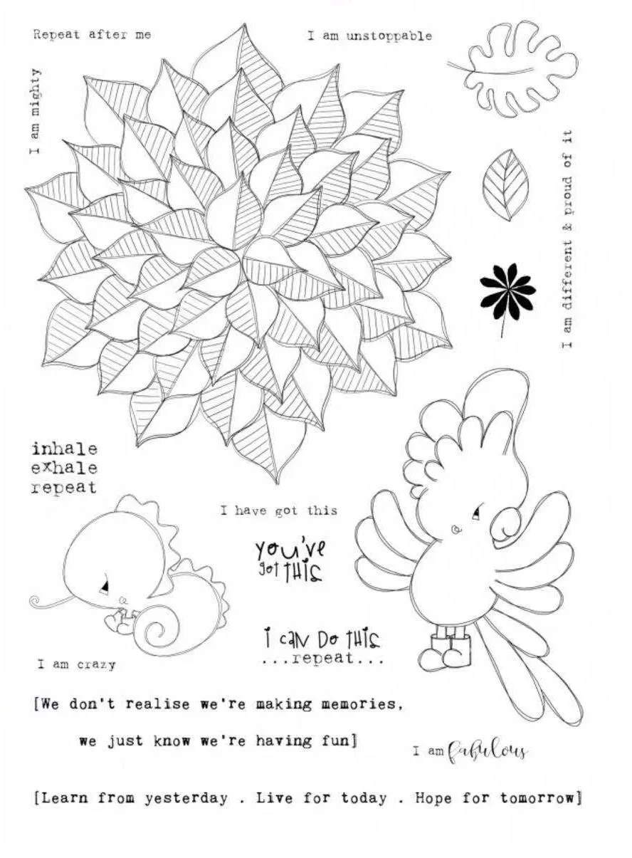 

Parrot/Transparent Clear Stamps for DIY Scrapbooking/Card Making/Kids Christmas Fun Decoration Supplies