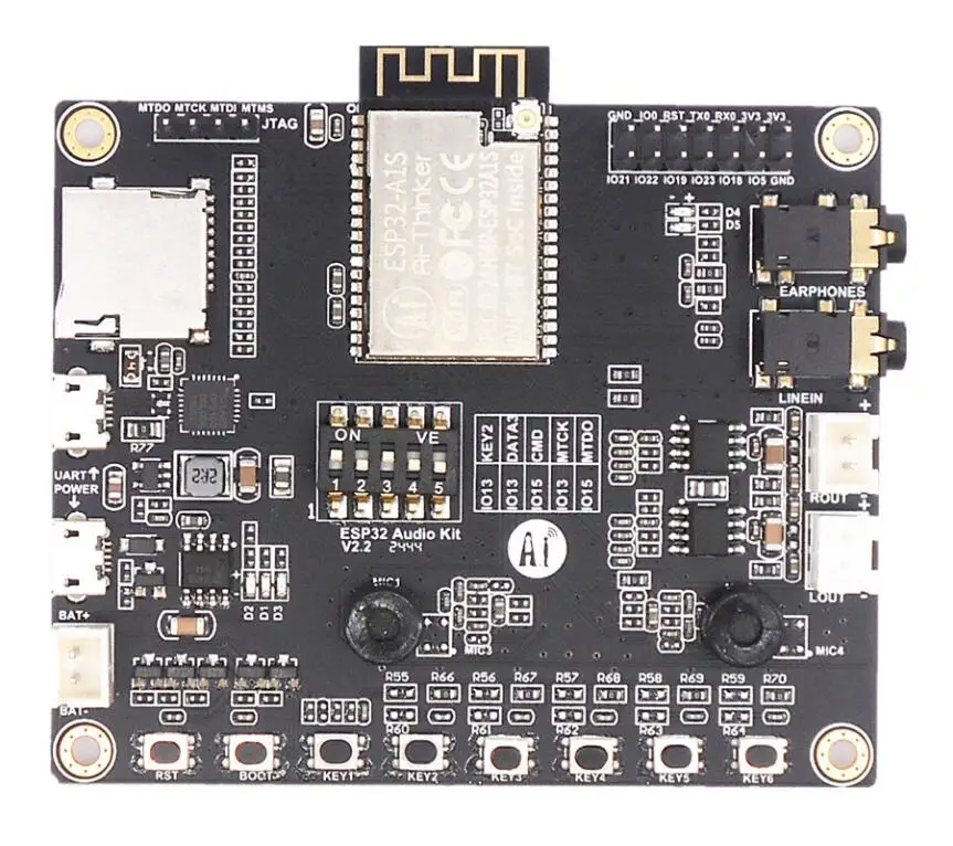 ESP32-Aduio-Kit WiFi+ модуль Bluetooth ESP32 серийный к WiFi Аудио макетная плата